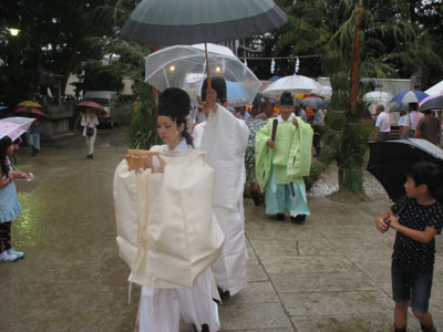 平成27年　輪ぬけ祭（大祓式）（2015年6月30日）